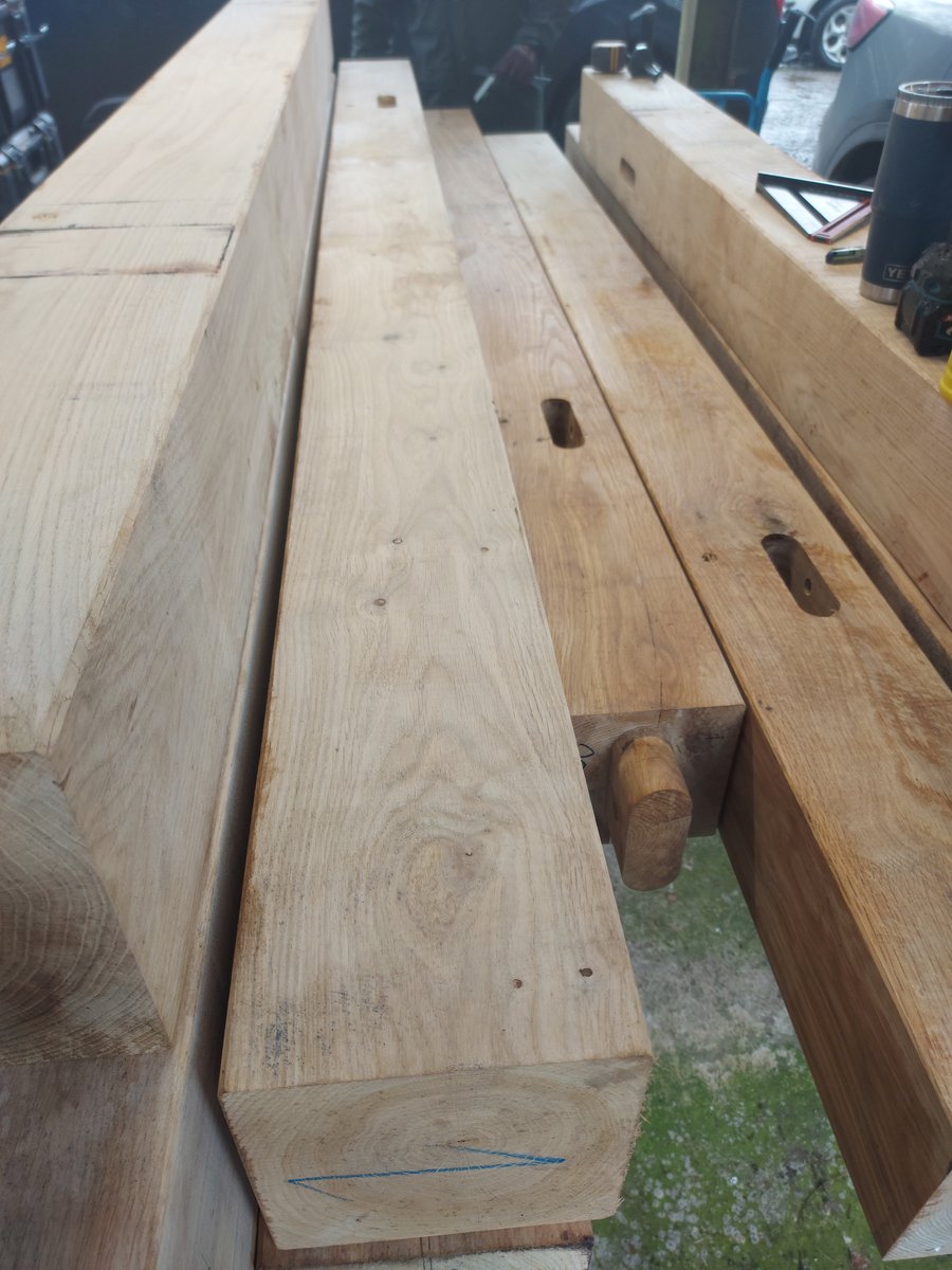 Oak Frame Components