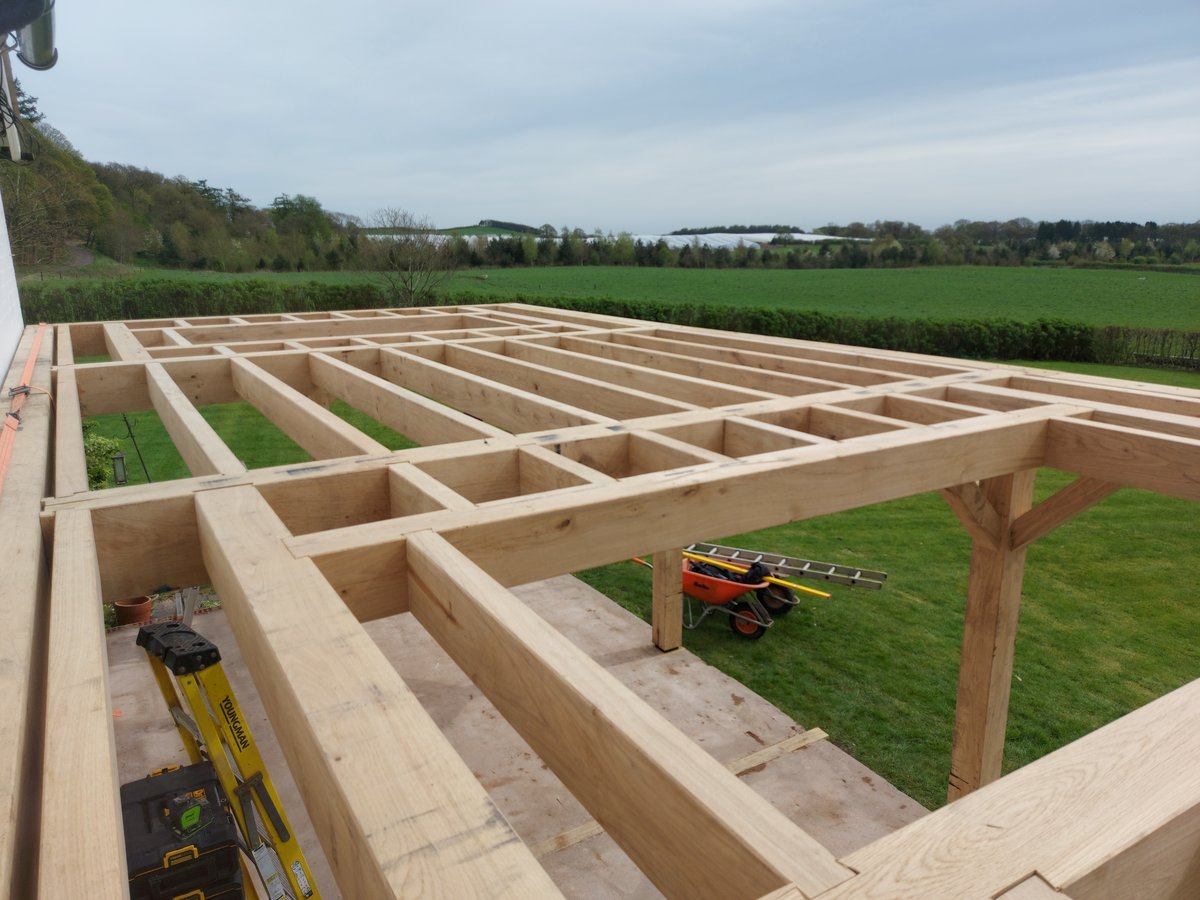 Oak Frame Balcony