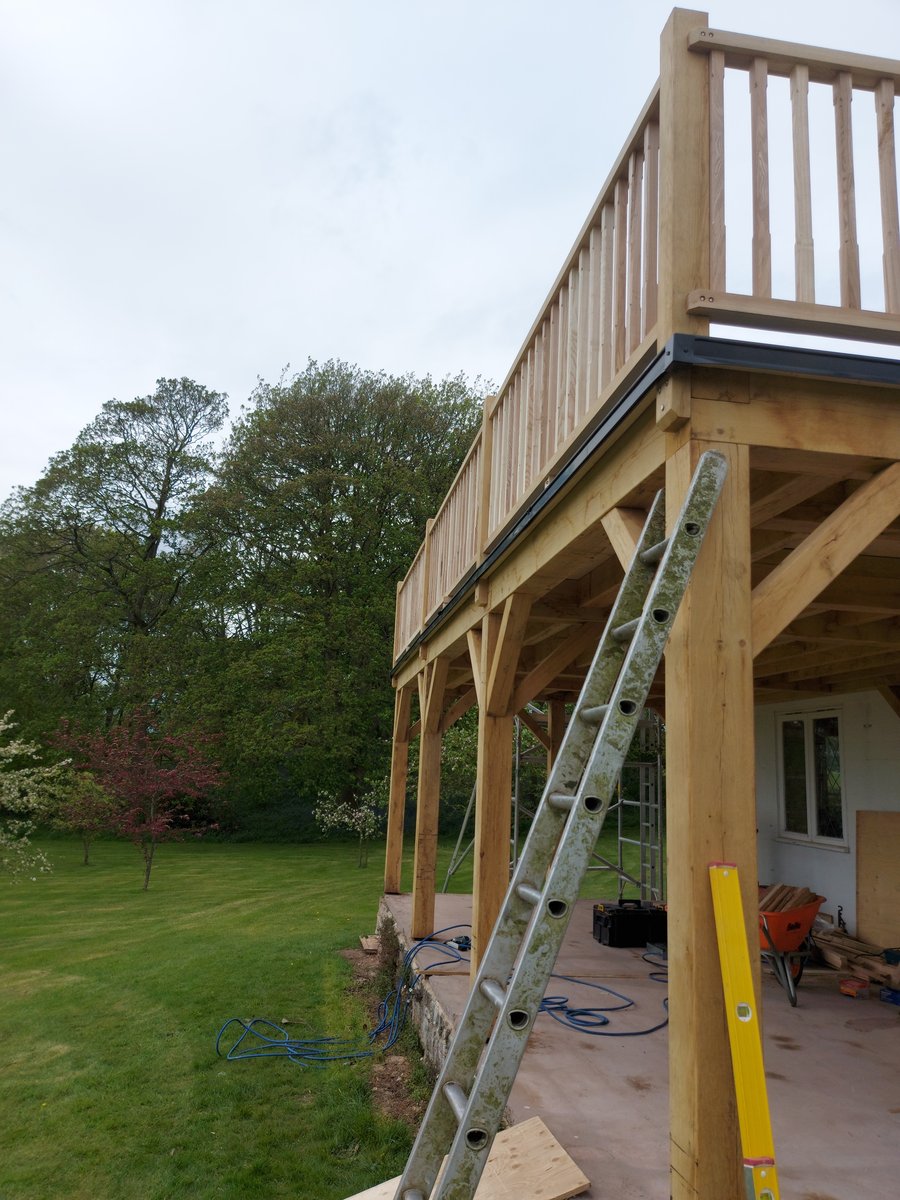 Oak Frame Balcony
