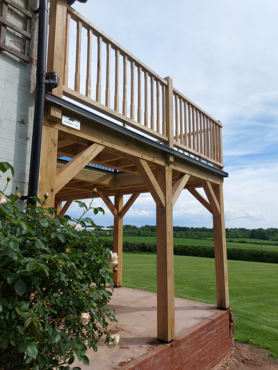 Oak Frame Balcony