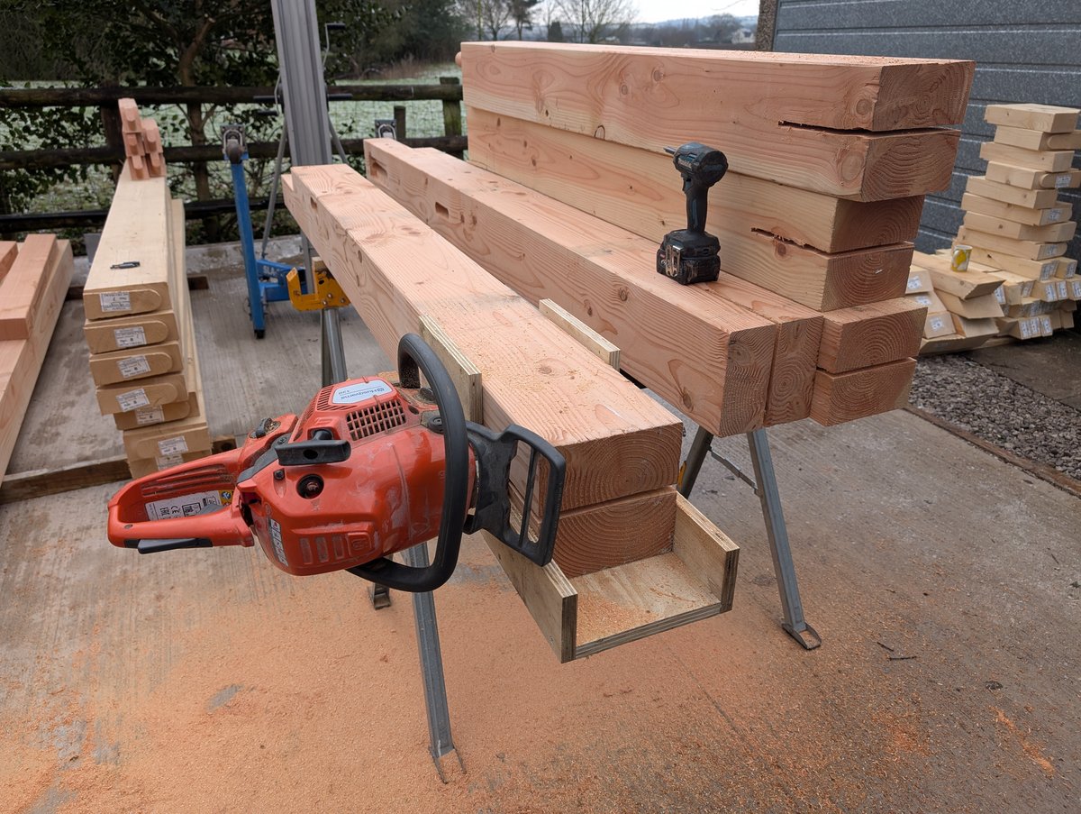 Douglass fir carport posts
