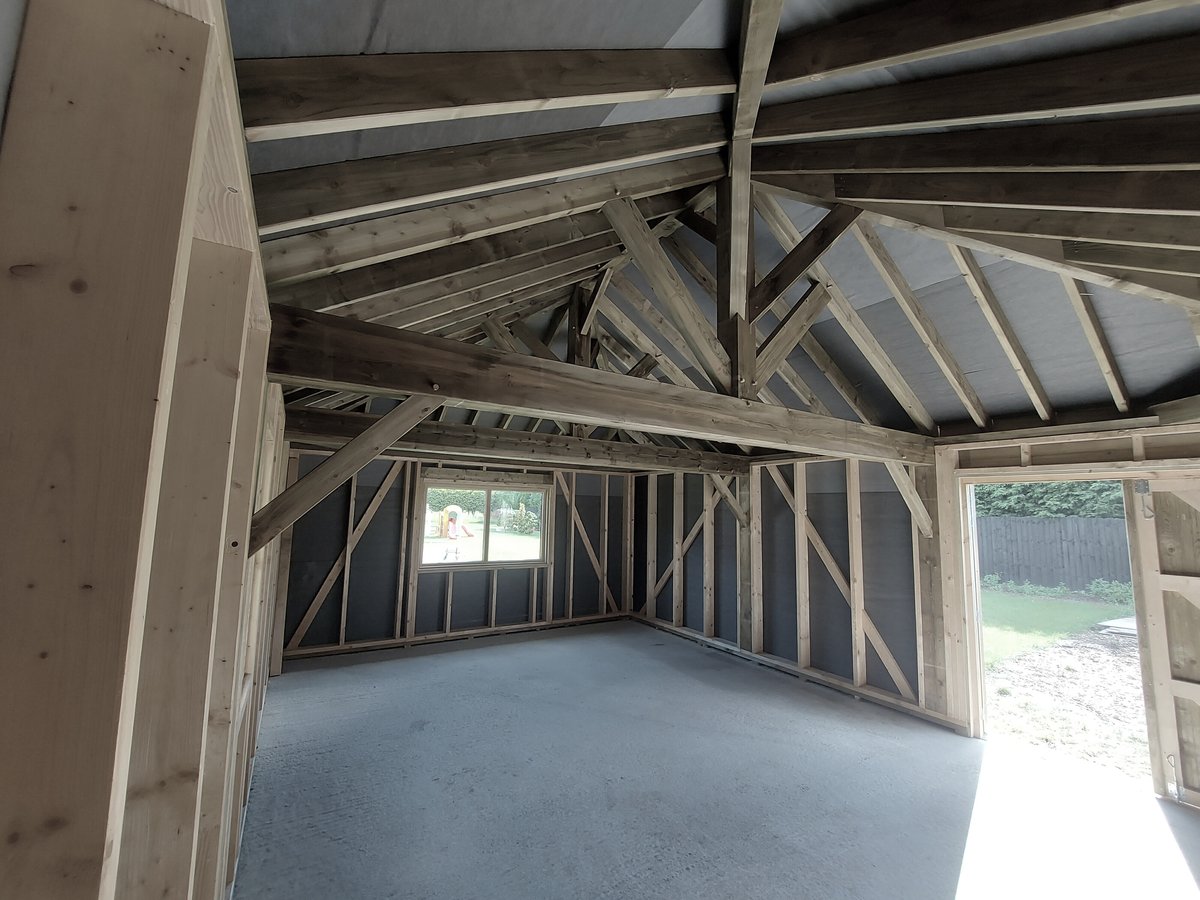 Timber Frame Garden Barn